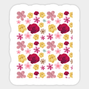 floral pattern Sticker